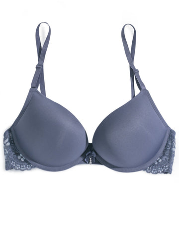 Add 2 Cup Sizes Push-Up Bra | Grisaille Grey INT SAS 
