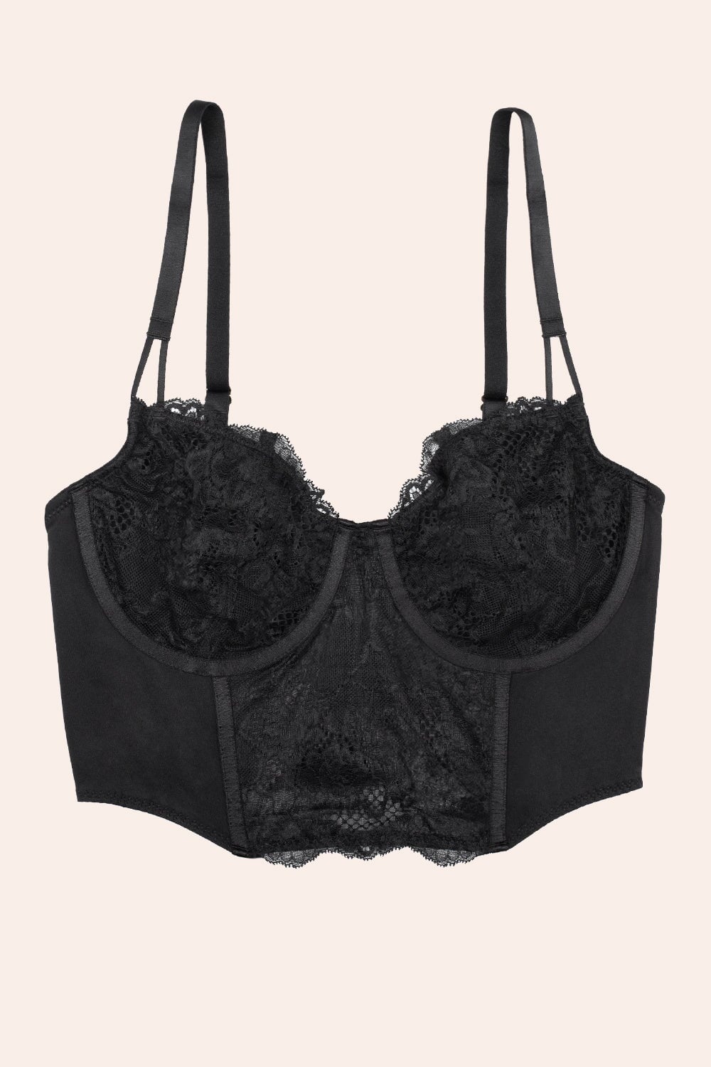 sexy black corset lingerie Alice Black Corset Set, XS-4X main image 0