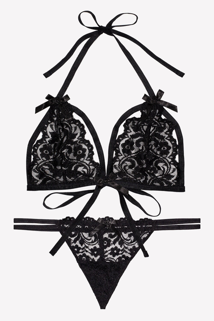 Smart & Sexy Black Plus Size Matching Bra & Panty Set Smart & Sexy Black Plus Size Matching Bra & Panty Set