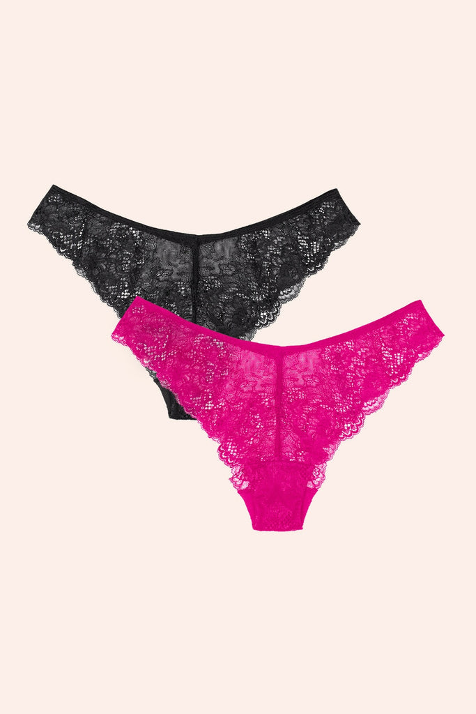Temptation Lace Brazilian Panty | Berry/Black Hue Smart & Sexy Temptation Lace Brazilian Panty | Berry/Black Hue Smart & Sexy