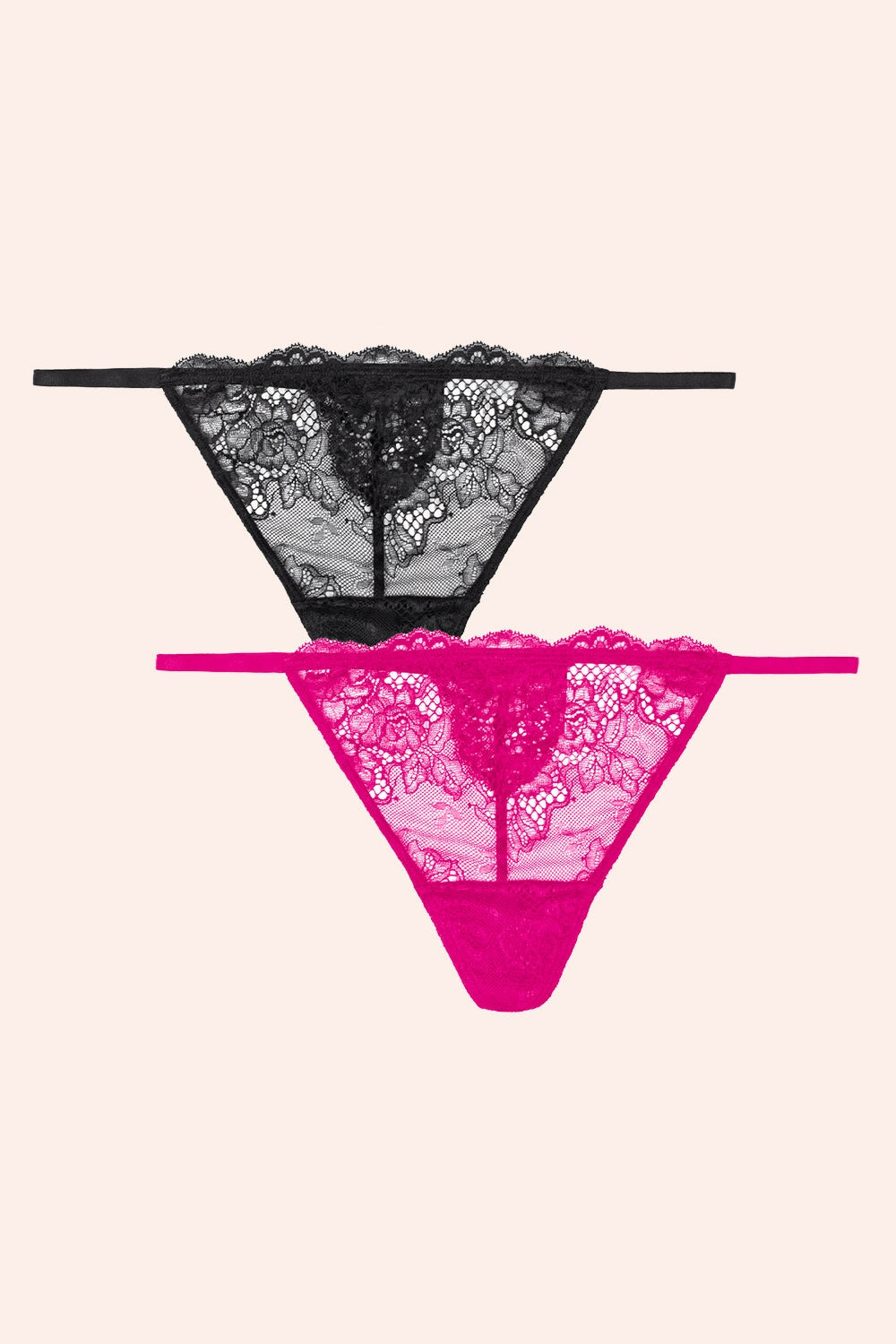 Temptation Lace V-String Thong | Berry/Black Hue Smart & Sexy Temptation Lace V-String Thong | Berry/Black Hue Smart & Sexy