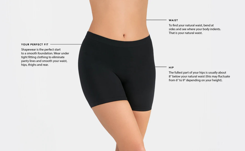 Fit Guide - Shapewear - How To Measure – Smart & Sexy