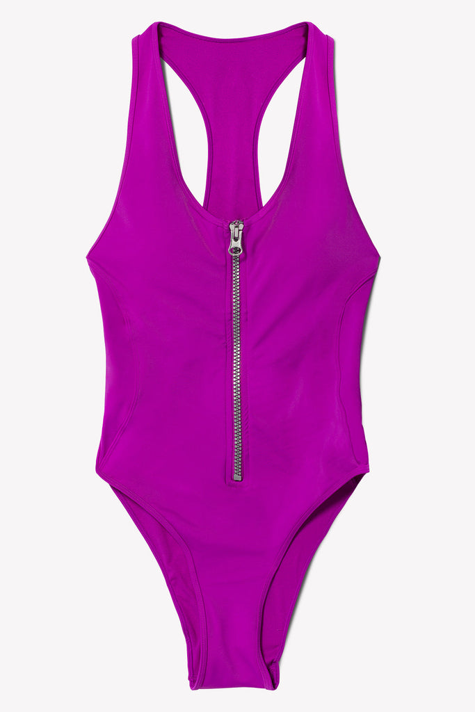 Racerback One Piece Swimsuit | Fierce Violet ONEPC SAS 