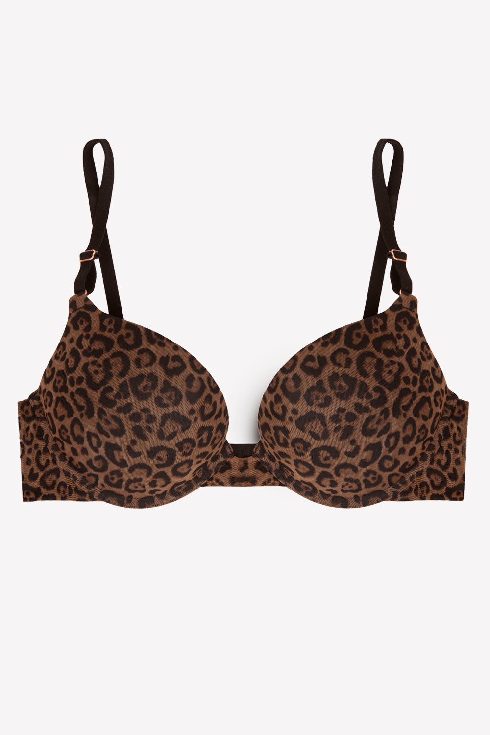 Miorre Leopard Push-up Bra and Panty Set (75B) price in UAE