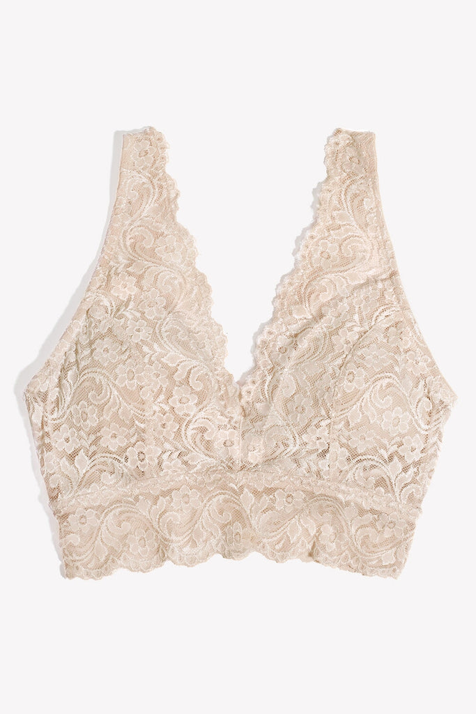 Signature Lace Deep V Bralette | In The Buff Lace INT SAS 