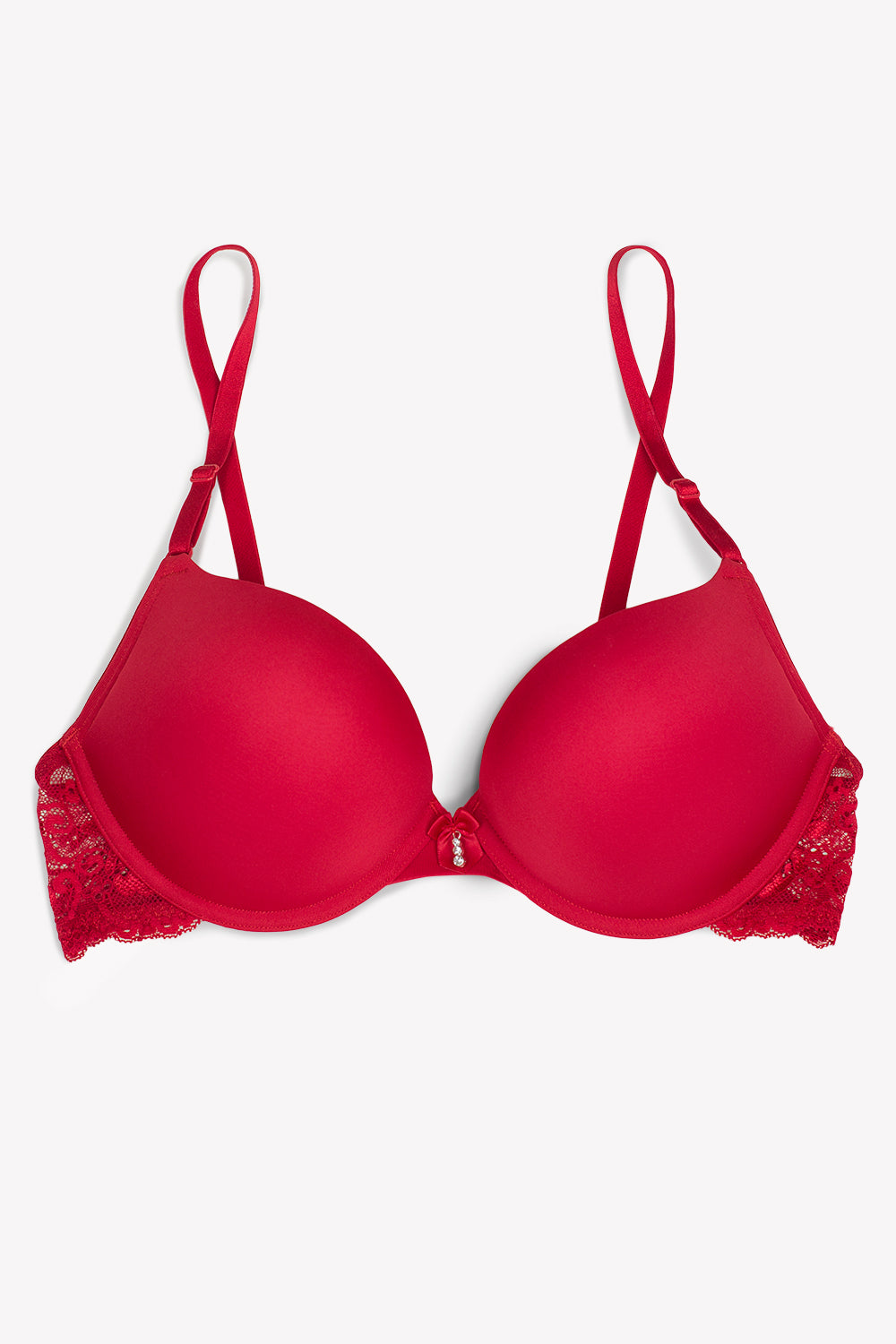 Add 2 Cup Sizes Push-Up Bra  Smooth No No Red – Smart & Sexy