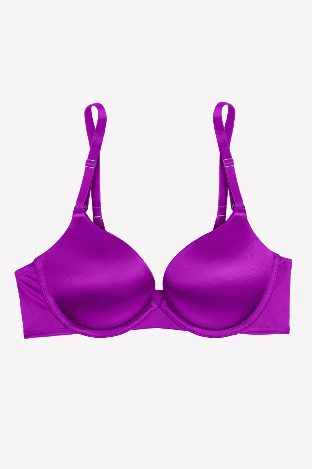 VS very sexy lightly lined shine logo strap balconette bra new 34b violet