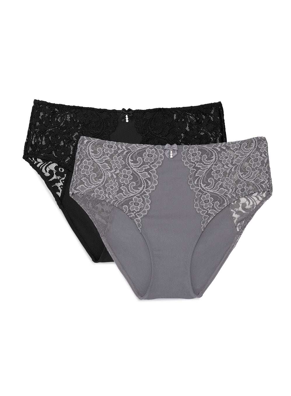  Smart & Sexy Women's Signature Lace Thong Panty 2 Pack