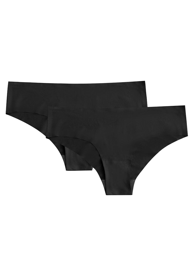 No-Show Hipster Panty 2 Pack | Black Hue PANTY SAS 