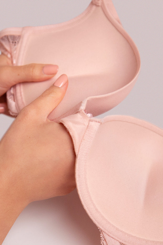 Add 2 Cup Sizes Push-Up Bra | Smooth No No Red INT SAS 