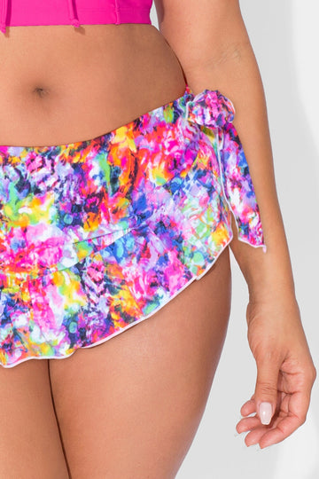 Side-Tie Swim Skirt | Auroral Fantasty SWM SAS Auroral Fantasty S 