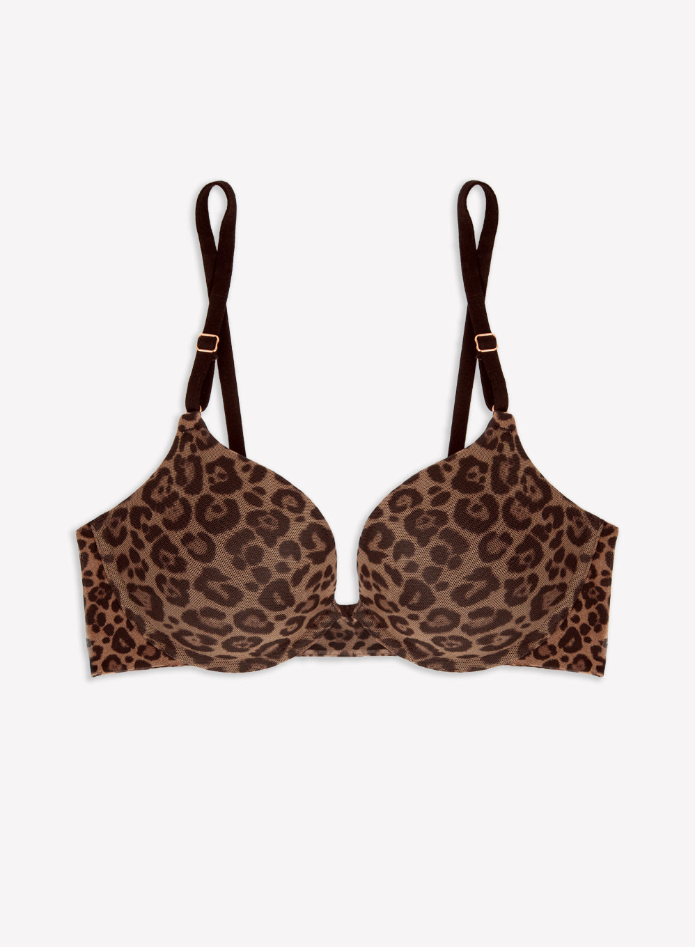 Smooth Leopard Print Cotton On BODY  Booster Push-Up Bras 8A-14D  65/30A-80/36D