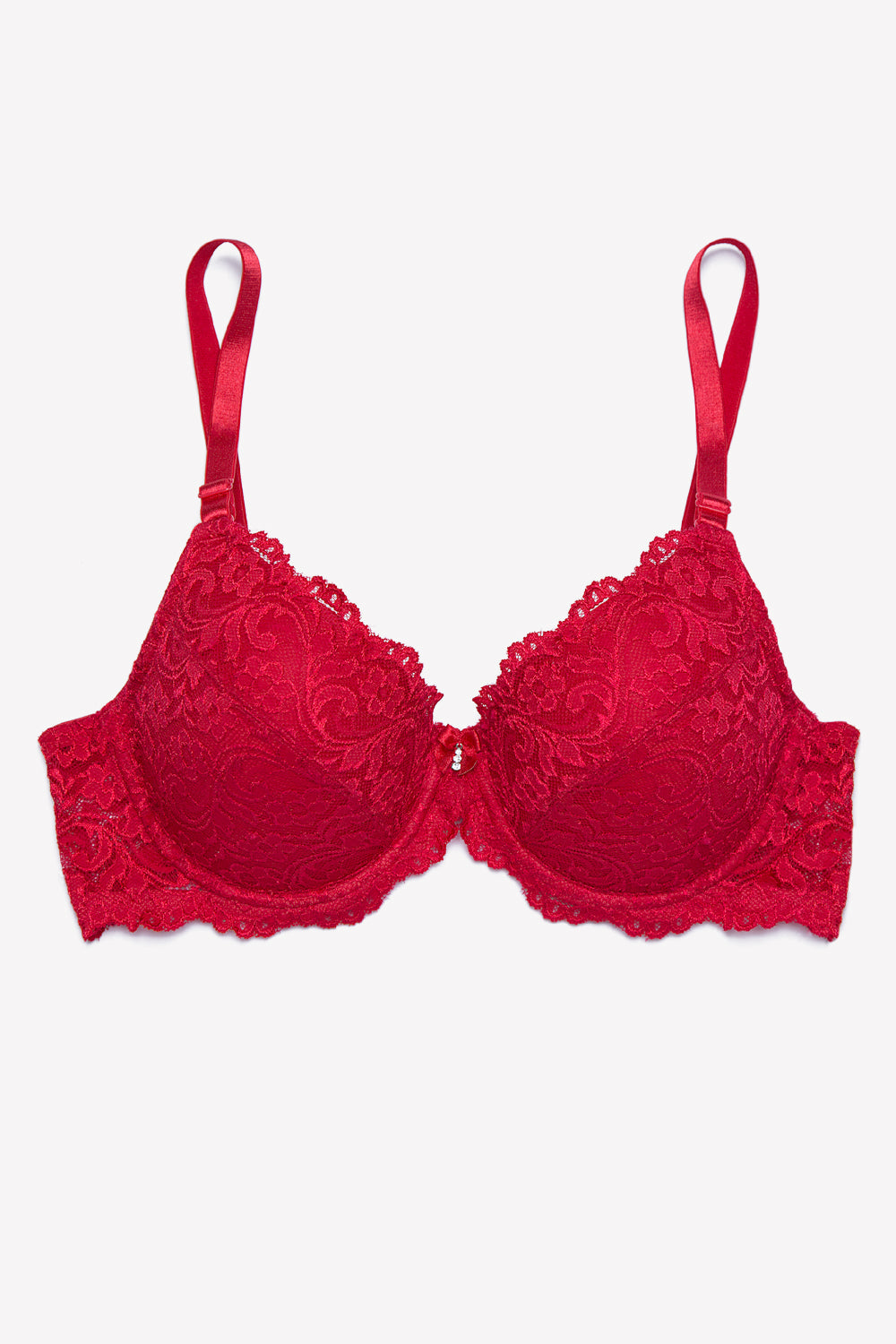 sexy bras and lingerie Glossy Satin Lingerie Set Push Up Lace Bra Women Sheer Shaping Set |  Premium Satin Lace Set main image 1