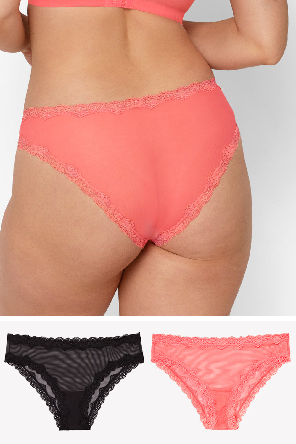 sexy hot lingerie tumblr Peach Cream Pink Bra & Underwear Set main image 1