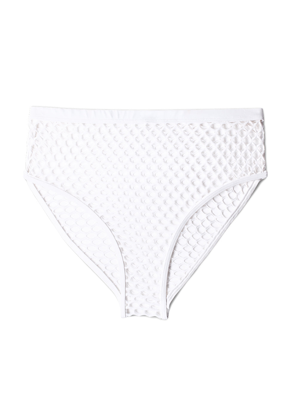 Smart & Sexy Fishnet High Waisted Layering White Bikini Smart & Sexy Fishnet High Waisted Layering White Bikini
