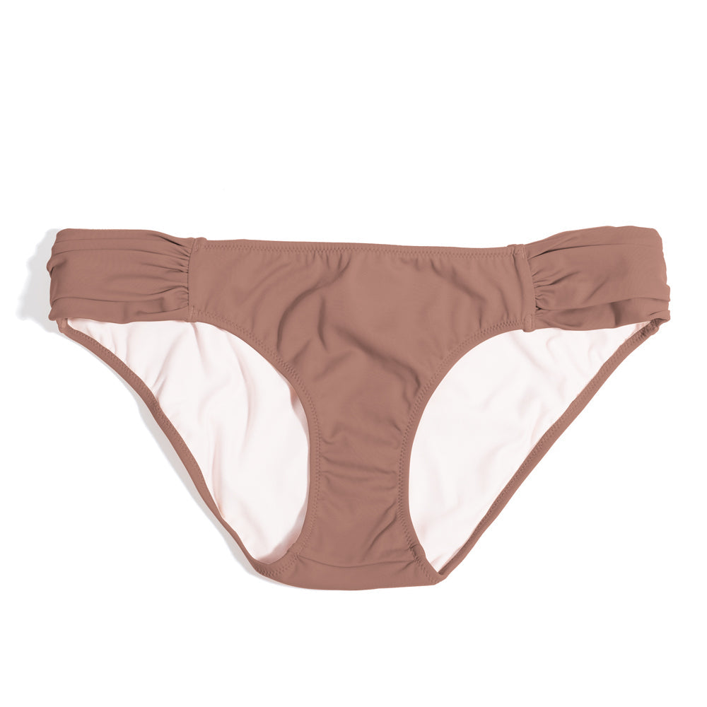 Swim Secret Side Ruched Bikini Bottom | Latte BIKINT SAS 